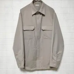 GU ジーユー (L)　CPOシャツ 長袖　サイドポケットあり