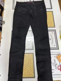 SEANA コーティングジーンズ