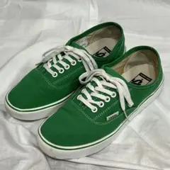 VANS Surf Siders グリーン キャンバススニーカー　24センチのサムネイル