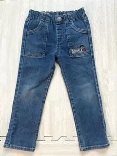DOUBLE.B ミキハウス　デニムパンツ 100㎝　Gパン
