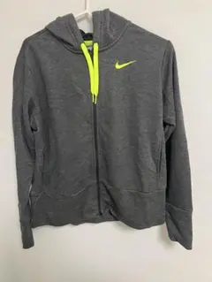 Nike フルジップ フード付き パーカー グレー