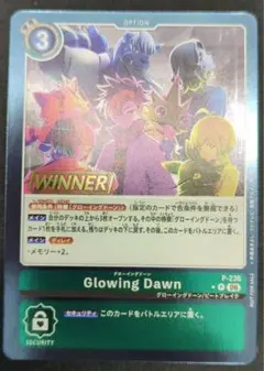 デジカ Glowing Dawn P-236 WINNER - メルカリ