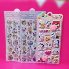 スヌーピー☆シール③点set