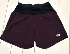 THE NORTH FACE バーガンディ・ブラック ショートパンツ　レディース