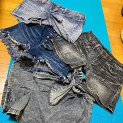 ショートパンツ4枚セット