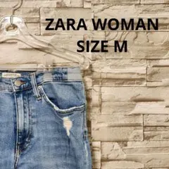 ZARAWOMAN ダメージ プレミアムデニム ジーンズ