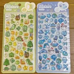 激安 A 2枚セット 硬い シール ぷくぷく 3D 立体シール