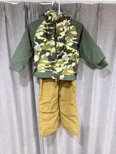 nima 子ども　スノーボード　ウェア カモフラージュ　スキー　美品　100
