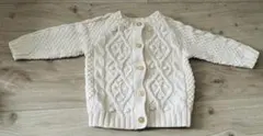 babyGap アイボリー カーディガン 80cm