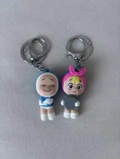 ユミの細胞たち　キーリング　キーホルダー　下心細胞 & 洗顔細胞セットのサムネイル