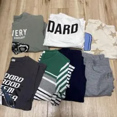 GLOBAL WORK UNIQLO Tシャツ 130cm まとめ売り7点のサムネイル