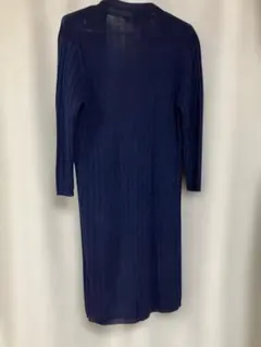 M-PREMIER ロングカーディガン ネイビーのサムネイル