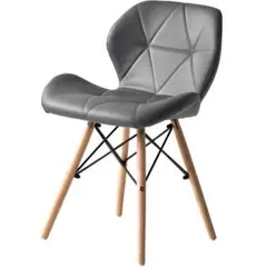 【単品１脚】ダイニングチェア 椅子 ベルベット座面 コンパクト スチール脚