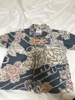BNT 花柄シャツ 80サイズ