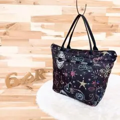 希少激レアMA＊RS 大きめトートバッグ⭐︎ガラスの靴キラキラ柄 