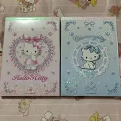 サンリオキャラクターズ　Y2Kバレエコア　メモ帳　ハローキティ　チャーミーキティ