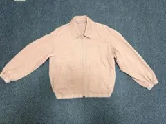 ユニクロu ジップアップブルゾン　パープル