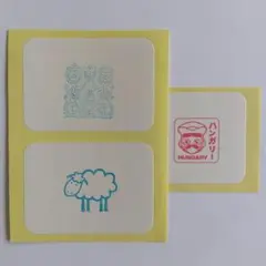 万博 ハンガリー ワークショップ スタンプ シール ③