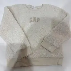 GAP フリース トレーナー 5歳用 クリーム色