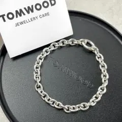 早い者勝ち✨TOM WOOD トムウッド チェーンブレスレット 925 15号のサムネイル