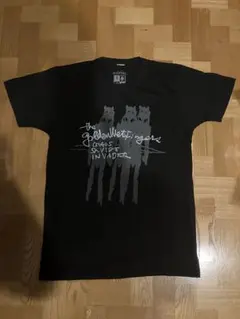 THE GOLDEN WET FINGERS GAVIAL Tシャツ ブラック