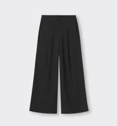 GU ドレープワイドパンツ L