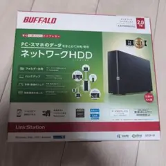 BUFFALO ネットワークHDD LS210D0201G 2TB