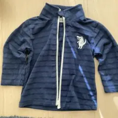 BACK & FORTH 薄手ジャンバー　80 ネイビー