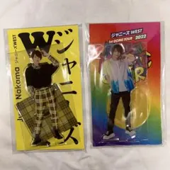 WESTꓸ 中間淳太 アクスタ 2点セット 新品未使用