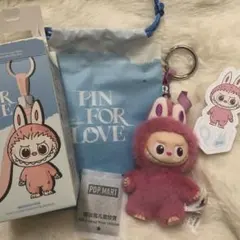 ラブブ　PIN FOR LOVE イニシャルラブブ　【Q】