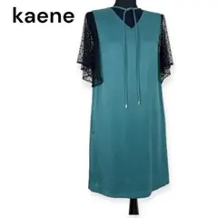 Kaene カエン　ワンピース　レーススリーブ　バタフライスリーブ