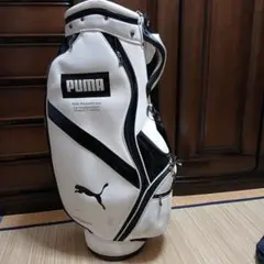 PUMA キャディバッグ ホワイト/ブラック