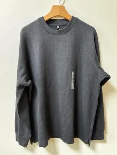 ▪️新品未使用▪️UNIQLO ソフトニットフリースクルーネックT MEN XL