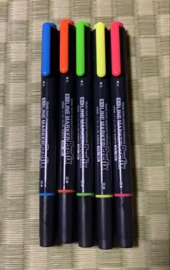 蛍光ペン×5本セット