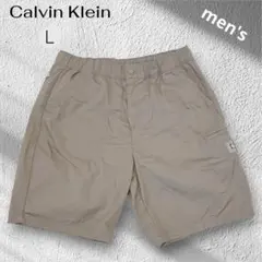 カルバンクライン メンズ ハーフパンツ ショートパンツ ベージュ Lサイズ 美品のサムネイル