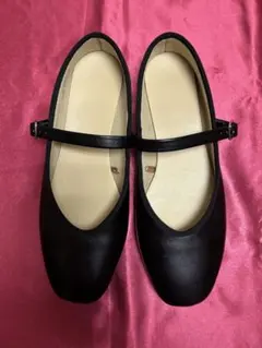 GU バレエシューズフラットシューズ　Lサイズ　ブラック
