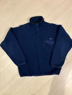 patagonia 95年製ネイビー スナップt フリース M