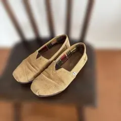 TOMS スリッポン キャンバス ベージュ