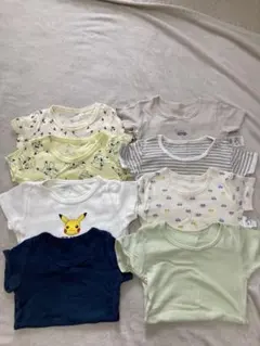 ベビー肌着8枚セット（ポケモン柄含む）