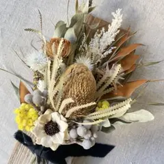 ボタニカル　ドライフラワースワッグ　ネイティブフラワー　②