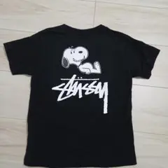 Stussy kidsスヌーピーコラボTシャツ