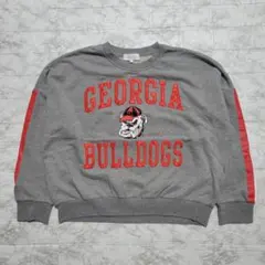 touch Stadium 古着 スウェット カレッジロゴ ブルドック