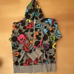 【東京ディズニーリゾート】ミッキーマウス パーカー 150cm グレー