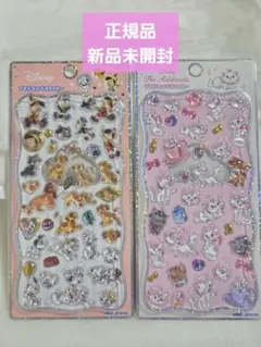 正規品◇ディズニー プチドロップステッカー 2セット マリー クラシック