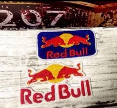 【新品❣️】レッドブル　アイロン　接着ワッペン