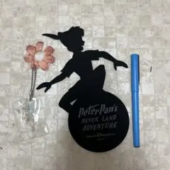 新品　ディズニーリゾート　ピーターパン コースター　ティンカーベル　キーホルダーのサムネイル