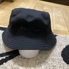 QUICKSILVER バケットハット リバーシブル ブラック&フローラル