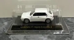 京商　1/64ミニカー ランチアデルタインテグラーレ　エボルツィオーネⅡ 白のサムネイル