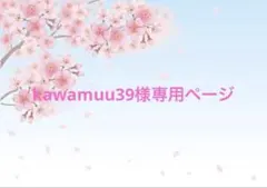 kawamuu39様専用ページ