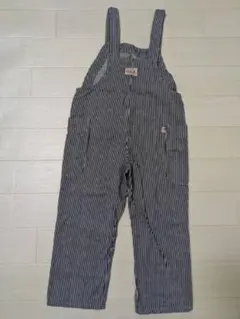U.S.A ストライプ コットンオーバーオール 100cm~